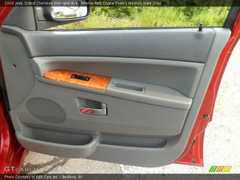 Inferno Red Crystal Pearl / Medium Slate Gray 2006 Jeep Grand Cherokee Overland 4x4