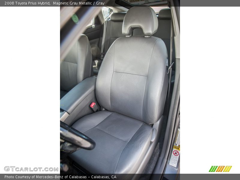 Magnetic Gray Metallic / Gray 2008 Toyota Prius Hybrid