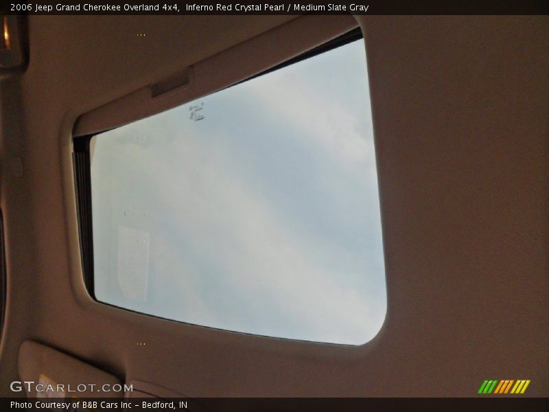 Inferno Red Crystal Pearl / Medium Slate Gray 2006 Jeep Grand Cherokee Overland 4x4