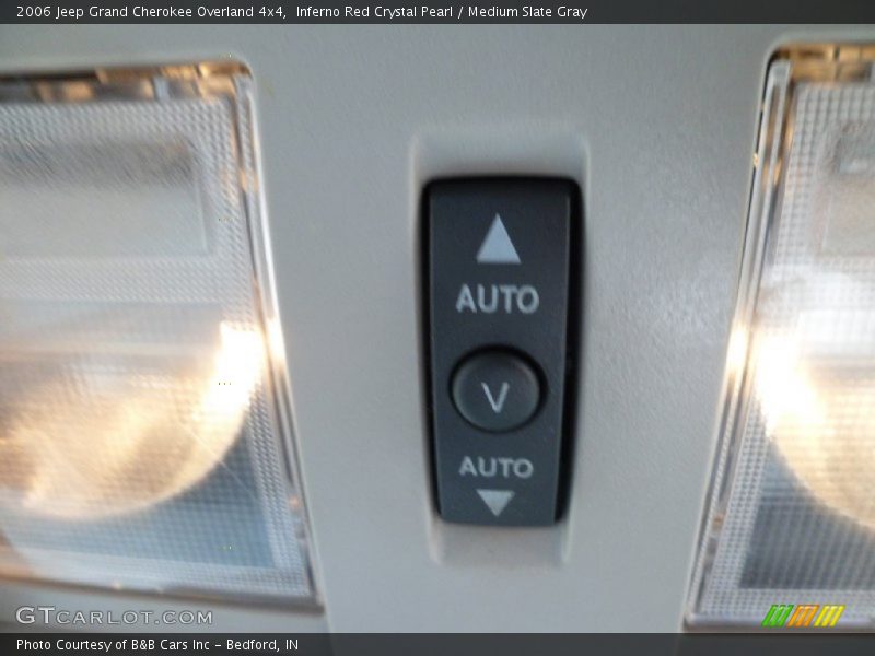 Inferno Red Crystal Pearl / Medium Slate Gray 2006 Jeep Grand Cherokee Overland 4x4