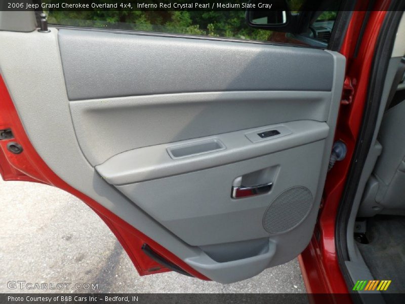 Inferno Red Crystal Pearl / Medium Slate Gray 2006 Jeep Grand Cherokee Overland 4x4