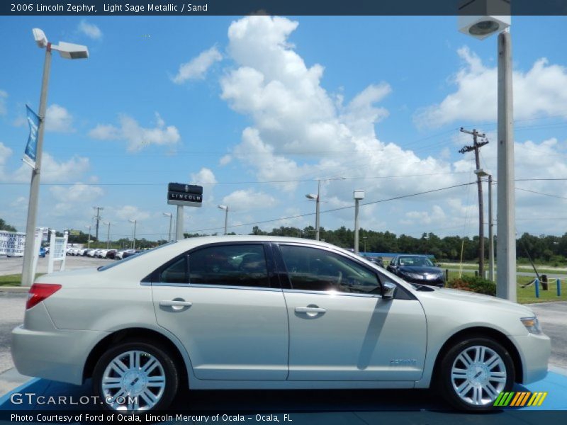 Light Sage Metallic / Sand 2006 Lincoln Zephyr