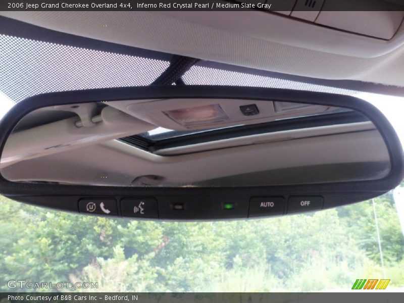 Inferno Red Crystal Pearl / Medium Slate Gray 2006 Jeep Grand Cherokee Overland 4x4