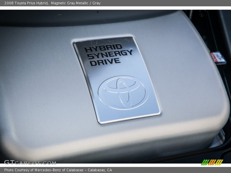 Magnetic Gray Metallic / Gray 2008 Toyota Prius Hybrid