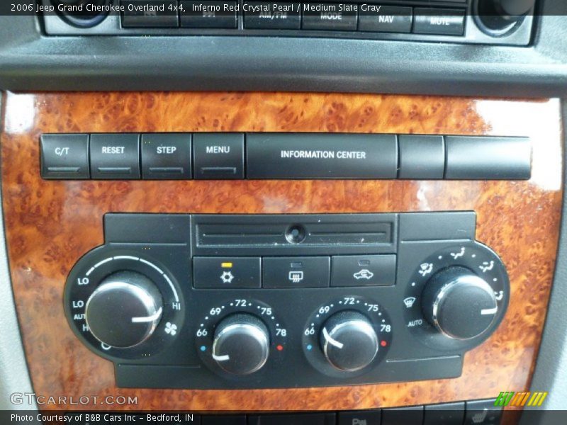 Inferno Red Crystal Pearl / Medium Slate Gray 2006 Jeep Grand Cherokee Overland 4x4