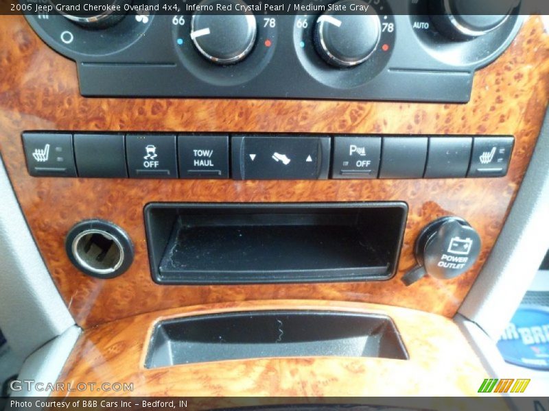 Inferno Red Crystal Pearl / Medium Slate Gray 2006 Jeep Grand Cherokee Overland 4x4