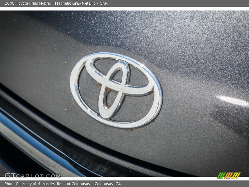 Magnetic Gray Metallic / Gray 2008 Toyota Prius Hybrid
