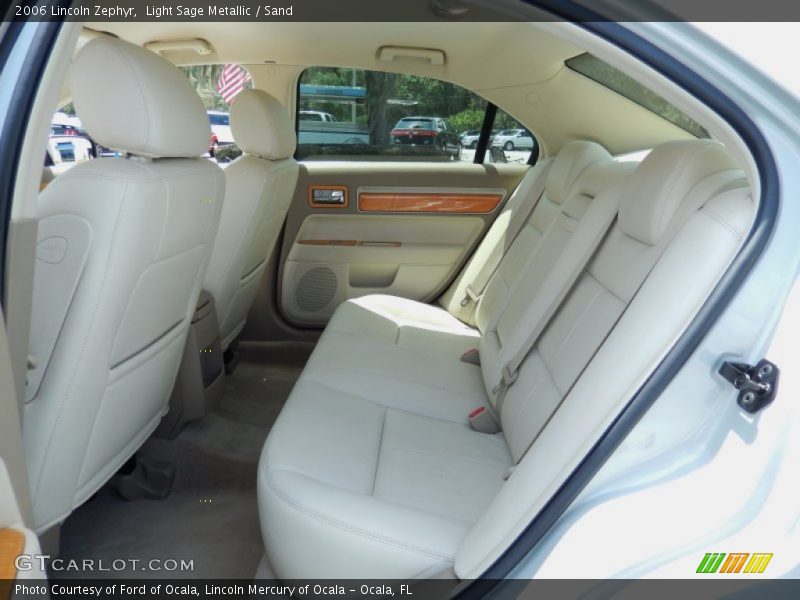 Light Sage Metallic / Sand 2006 Lincoln Zephyr