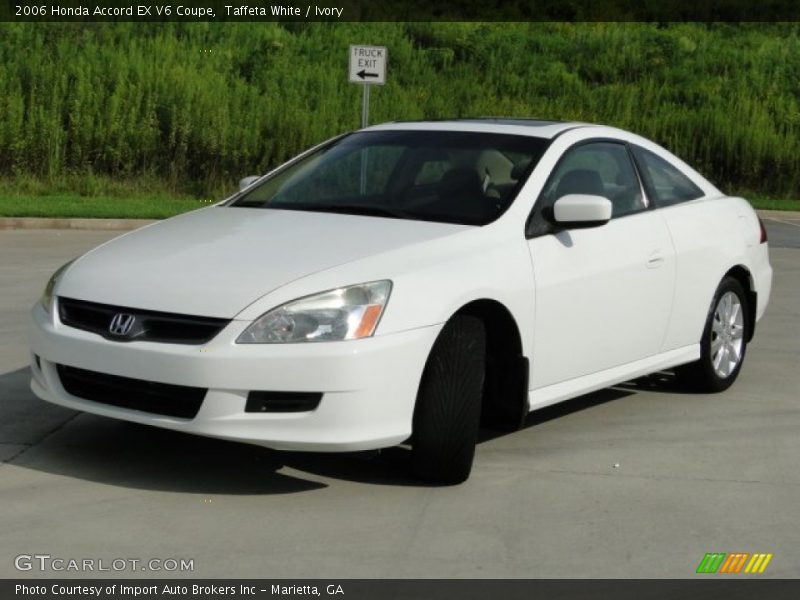 Taffeta White / Ivory 2006 Honda Accord EX V6 Coupe