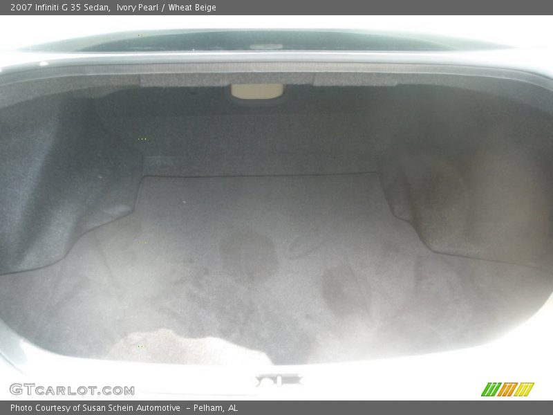 Ivory Pearl / Wheat Beige 2007 Infiniti G 35 Sedan
