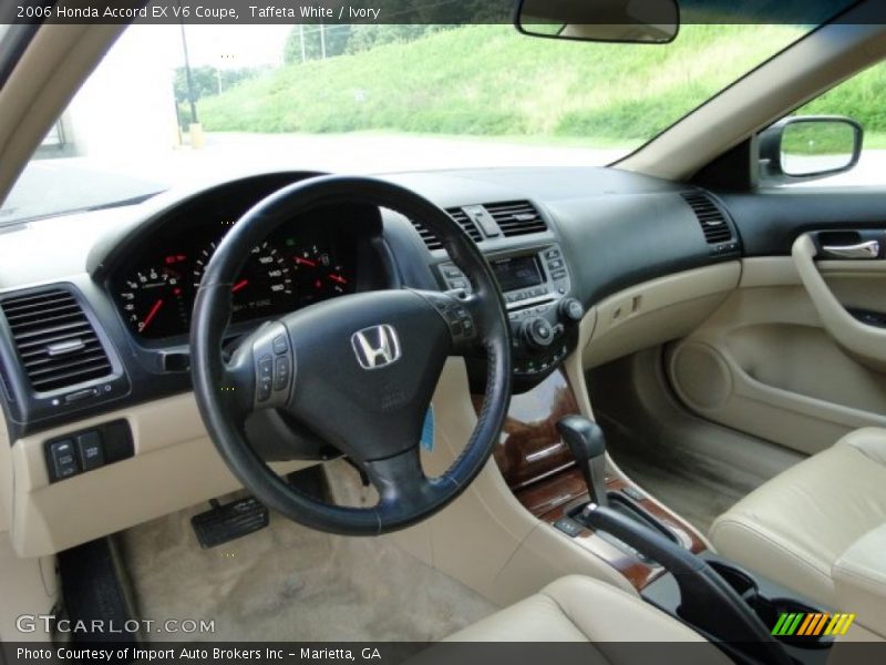 Taffeta White / Ivory 2006 Honda Accord EX V6 Coupe