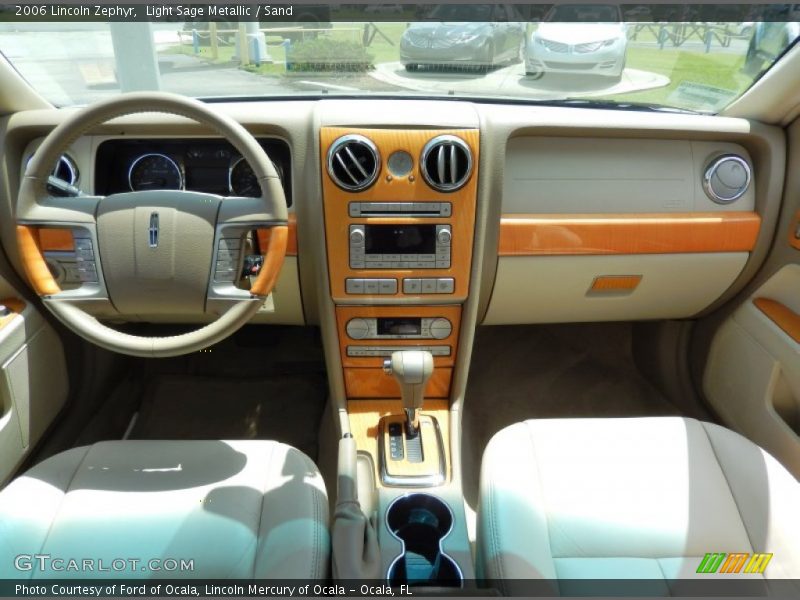 Light Sage Metallic / Sand 2006 Lincoln Zephyr