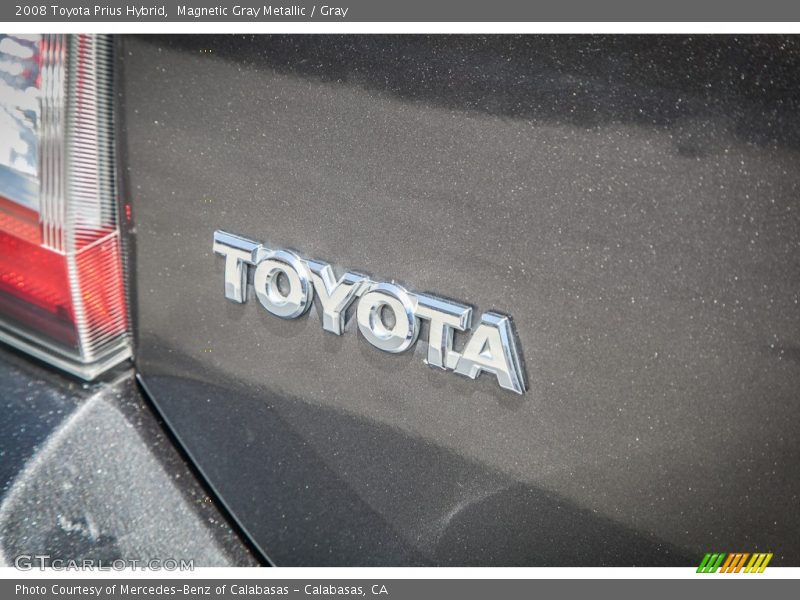 Magnetic Gray Metallic / Gray 2008 Toyota Prius Hybrid