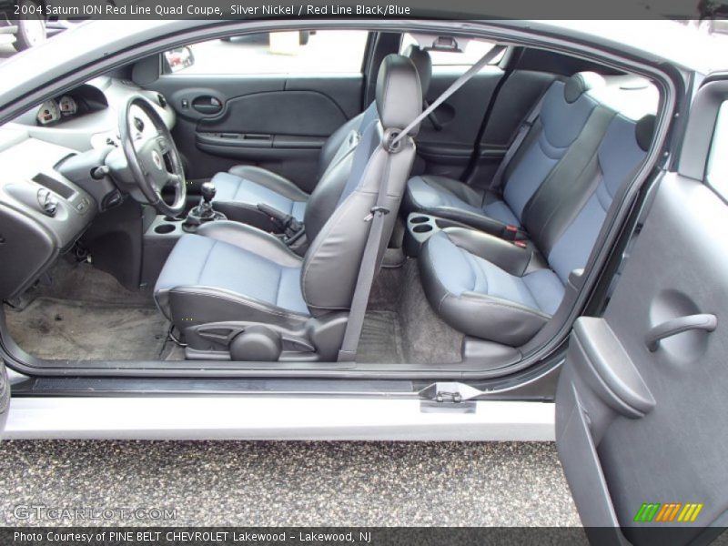  2004 ION Red Line Quad Coupe Red Line Black/Blue Interior