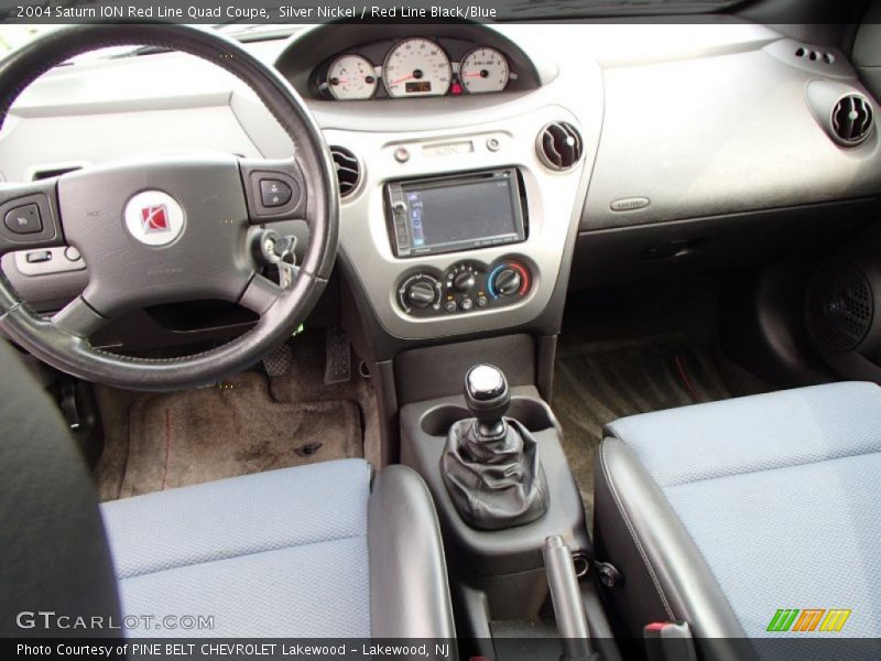 Dashboard of 2004 ION Red Line Quad Coupe