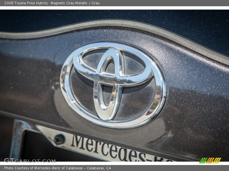 Magnetic Gray Metallic / Gray 2008 Toyota Prius Hybrid