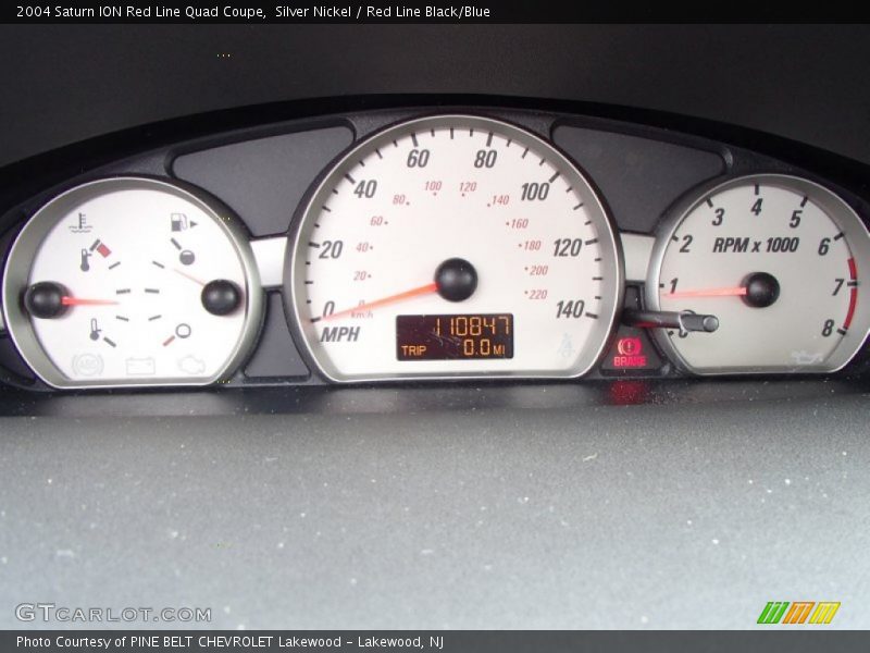  2004 ION Red Line Quad Coupe Red Line Quad Coupe Gauges