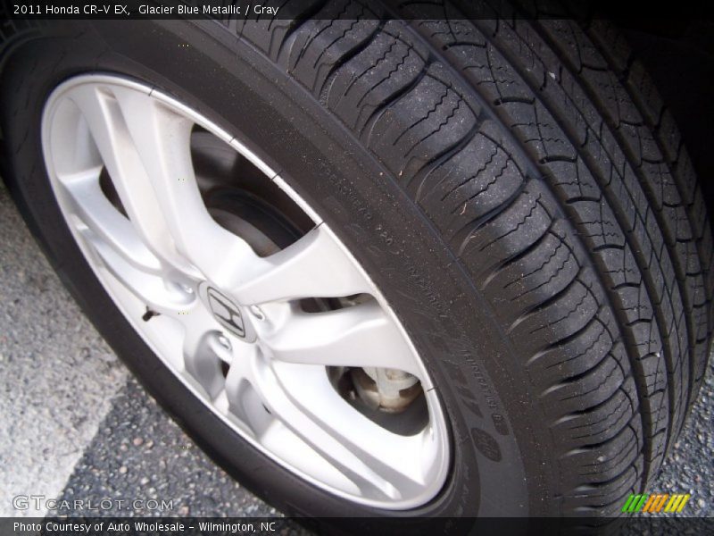 Glacier Blue Metallic / Gray 2011 Honda CR-V EX