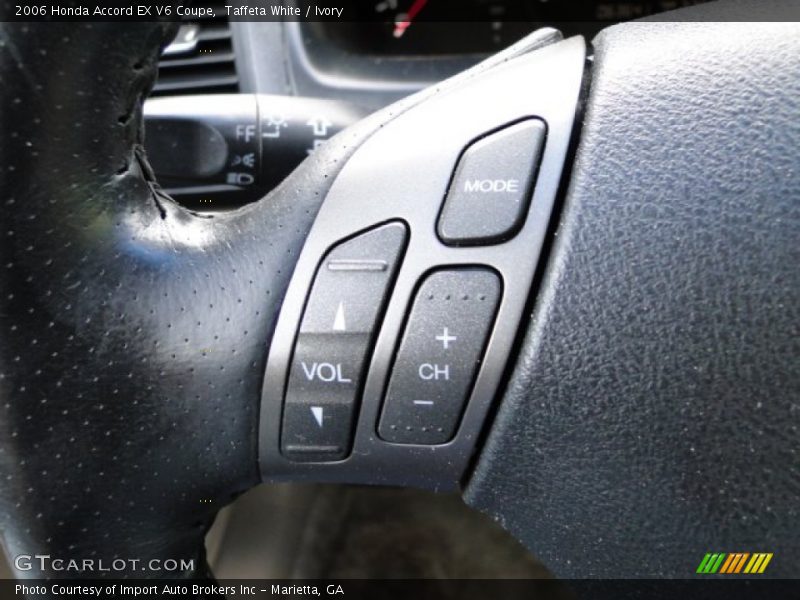 Taffeta White / Ivory 2006 Honda Accord EX V6 Coupe