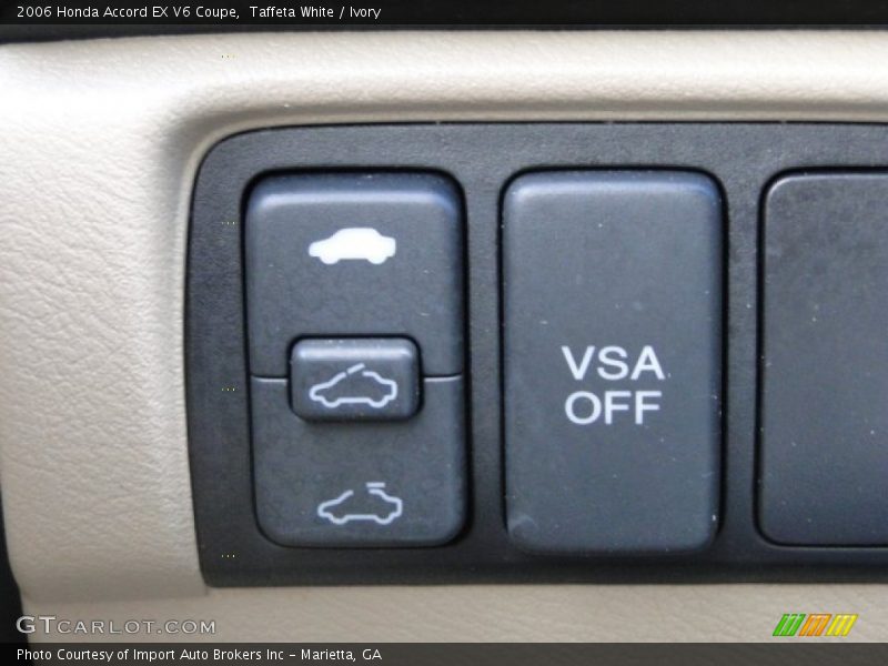 Taffeta White / Ivory 2006 Honda Accord EX V6 Coupe
