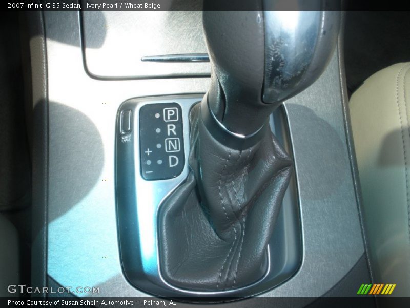 Ivory Pearl / Wheat Beige 2007 Infiniti G 35 Sedan
