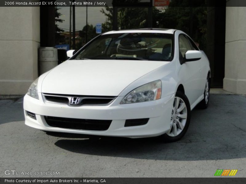 Taffeta White / Ivory 2006 Honda Accord EX V6 Coupe