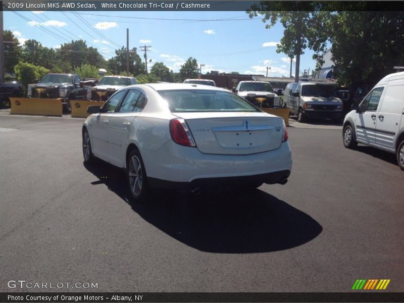 White Chocolate Tri-Coat / Cashmere 2009 Lincoln MKS AWD Sedan