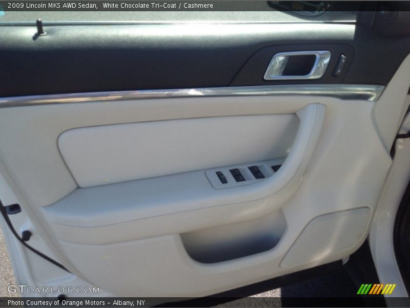 White Chocolate Tri-Coat / Cashmere 2009 Lincoln MKS AWD Sedan