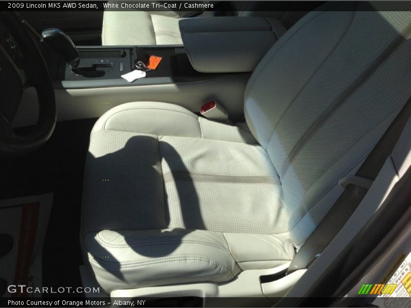 White Chocolate Tri-Coat / Cashmere 2009 Lincoln MKS AWD Sedan