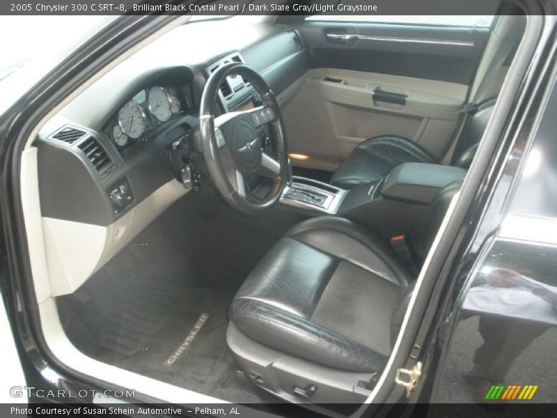  2005 300 C SRT-8 Dark Slate Gray/Light Graystone Interior