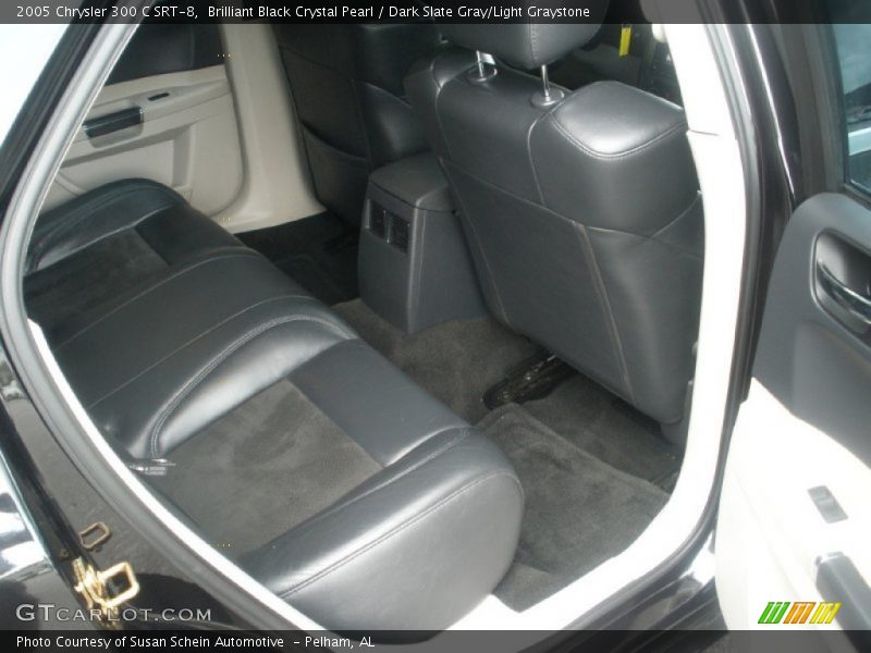 Brilliant Black Crystal Pearl / Dark Slate Gray/Light Graystone 2005 Chrysler 300 C SRT-8