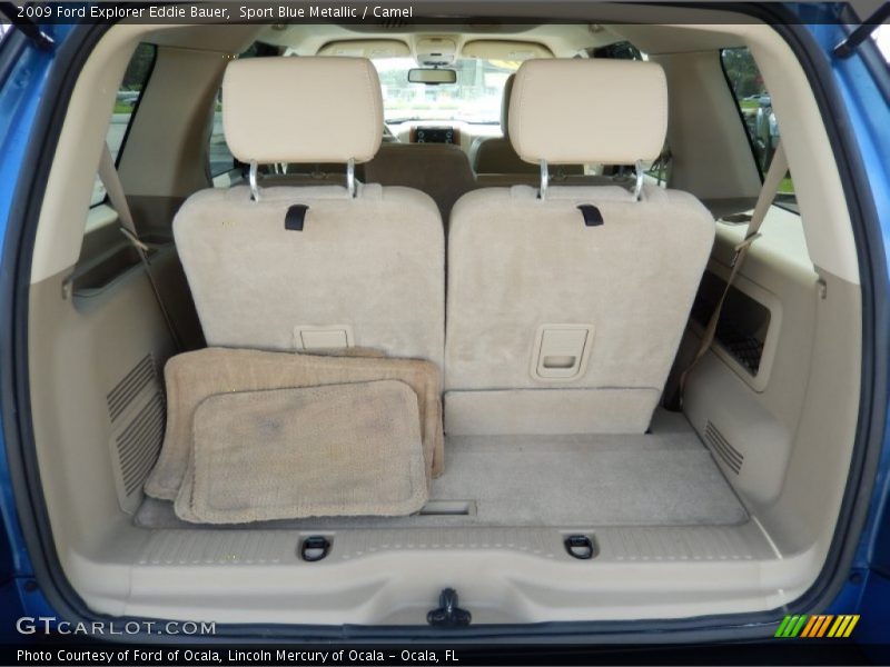Sport Blue Metallic / Camel 2009 Ford Explorer Eddie Bauer