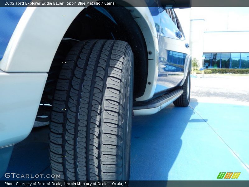 Sport Blue Metallic / Camel 2009 Ford Explorer Eddie Bauer