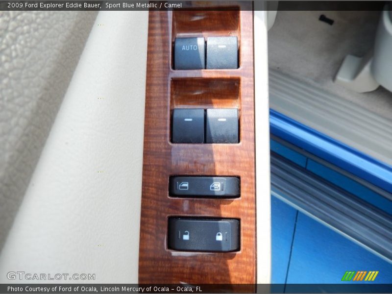 Sport Blue Metallic / Camel 2009 Ford Explorer Eddie Bauer