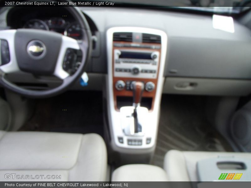 Laser Blue Metallic / Light Gray 2007 Chevrolet Equinox LT