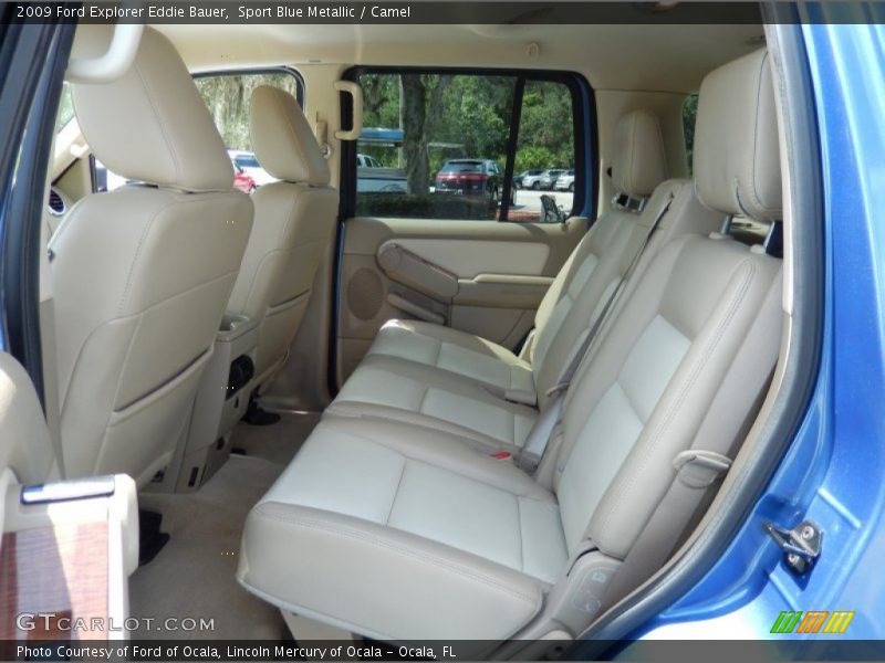 Sport Blue Metallic / Camel 2009 Ford Explorer Eddie Bauer