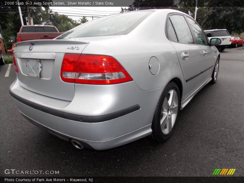 Silver Metallic / Slate Gray 2006 Saab 9-3 Aero Sport Sedan