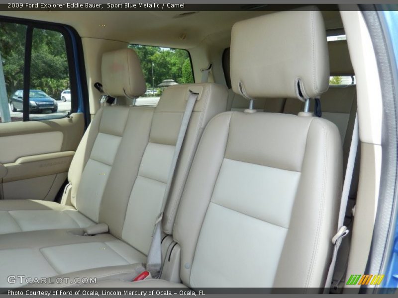 Sport Blue Metallic / Camel 2009 Ford Explorer Eddie Bauer
