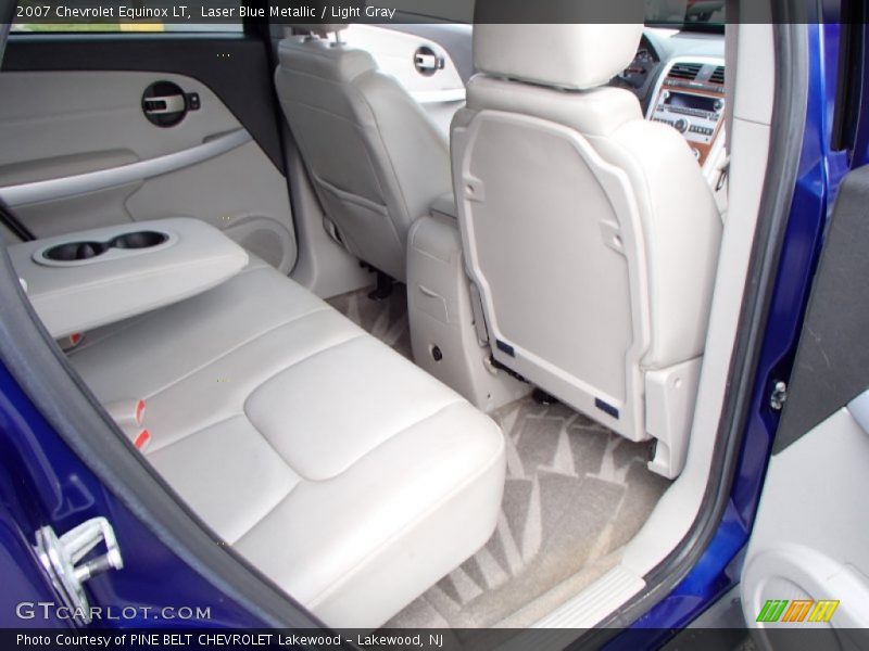 Laser Blue Metallic / Light Gray 2007 Chevrolet Equinox LT