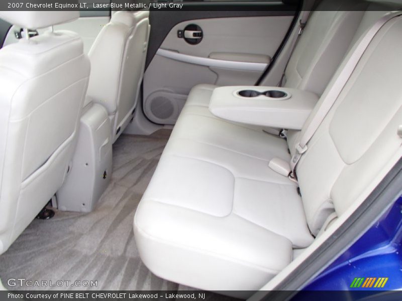 Laser Blue Metallic / Light Gray 2007 Chevrolet Equinox LT