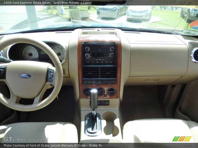 Sport Blue Metallic / Camel 2009 Ford Explorer Eddie Bauer
