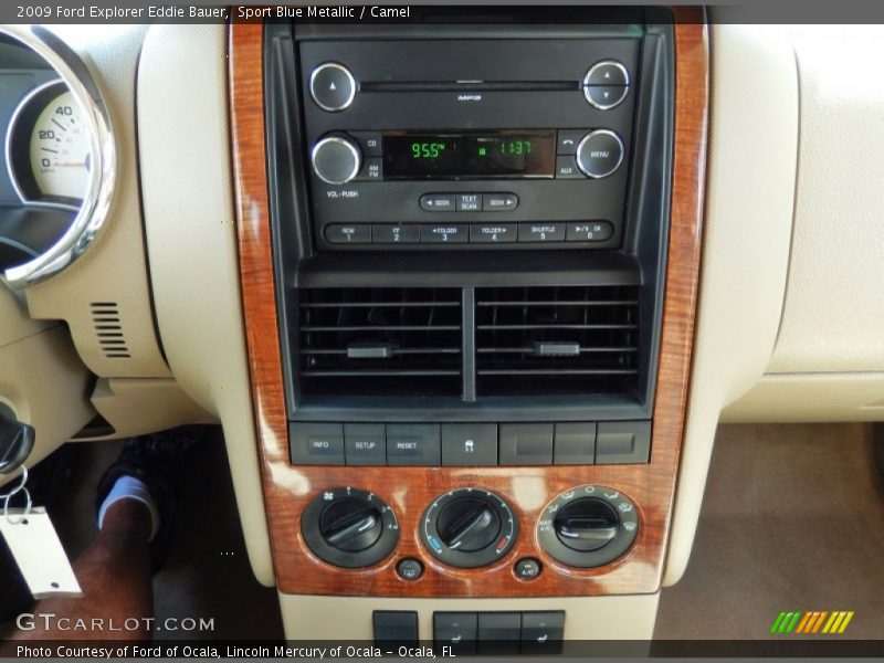 Sport Blue Metallic / Camel 2009 Ford Explorer Eddie Bauer