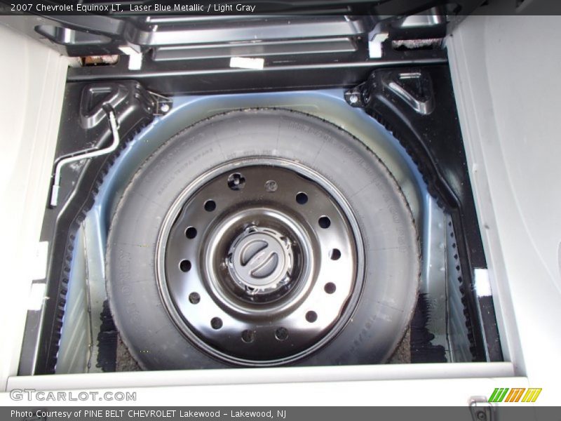 Laser Blue Metallic / Light Gray 2007 Chevrolet Equinox LT