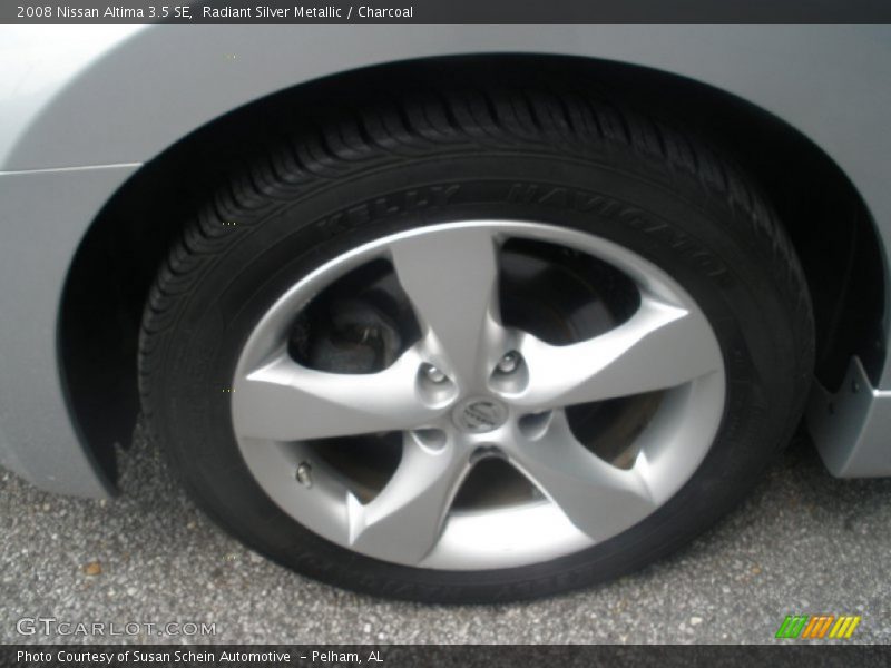 Radiant Silver Metallic / Charcoal 2008 Nissan Altima 3.5 SE