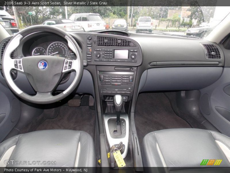 Silver Metallic / Slate Gray 2006 Saab 9-3 Aero Sport Sedan