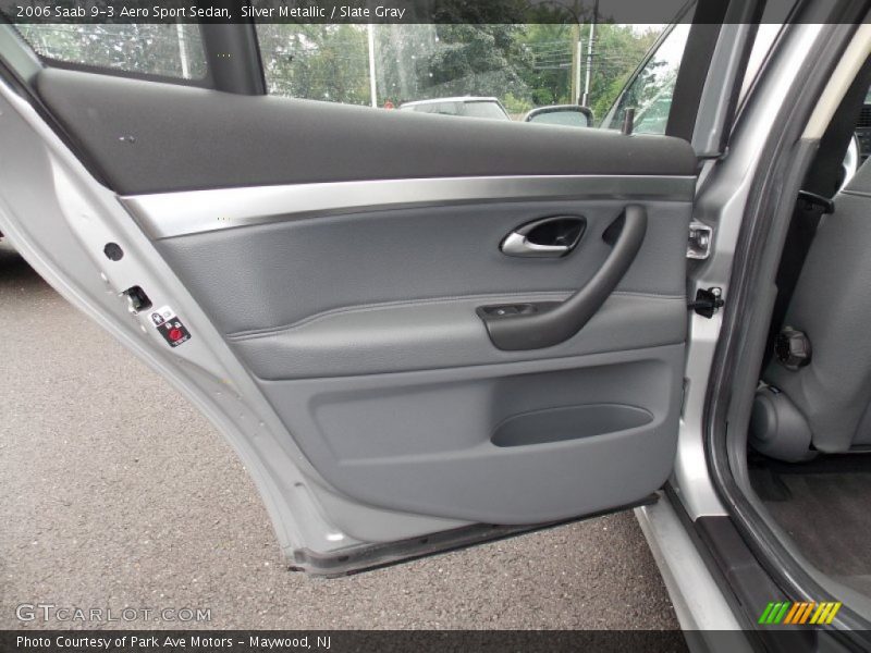Silver Metallic / Slate Gray 2006 Saab 9-3 Aero Sport Sedan
