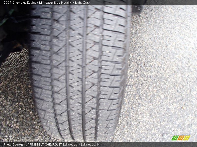 Laser Blue Metallic / Light Gray 2007 Chevrolet Equinox LT