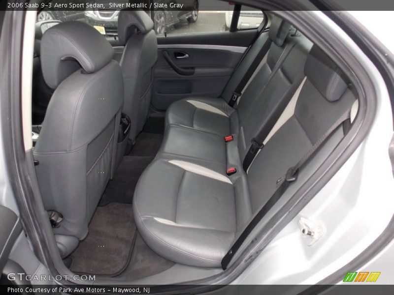 Silver Metallic / Slate Gray 2006 Saab 9-3 Aero Sport Sedan