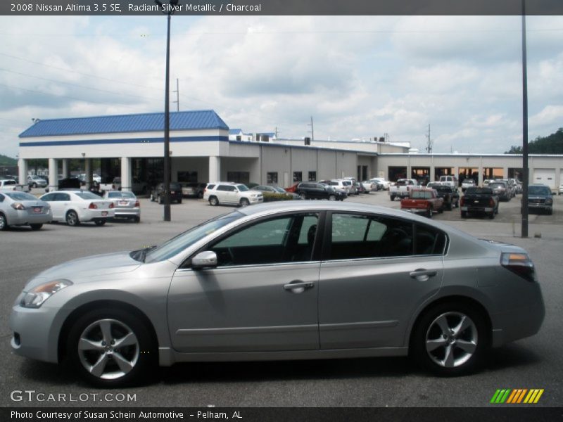 Radiant Silver Metallic / Charcoal 2008 Nissan Altima 3.5 SE