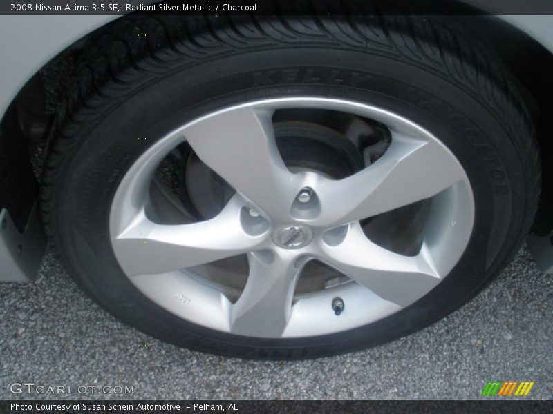 Radiant Silver Metallic / Charcoal 2008 Nissan Altima 3.5 SE